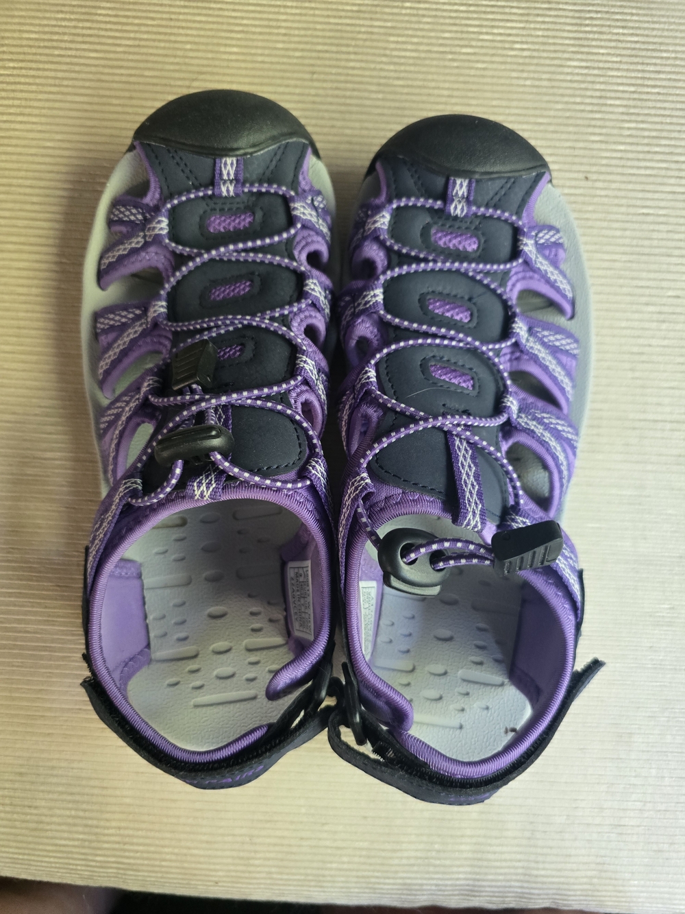 Dream Pairs Purple Outdoor Water Sandals